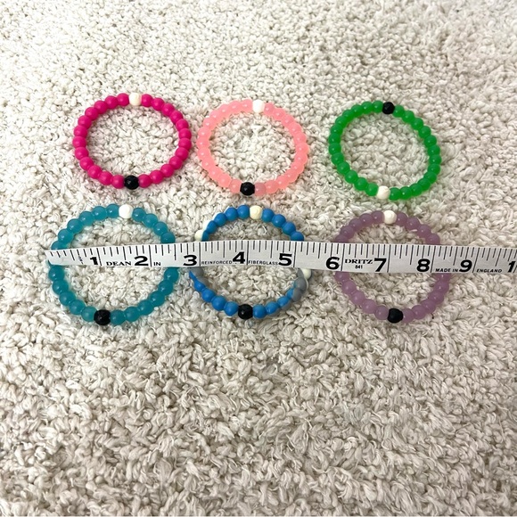 Lokai Pink,Green,Blue,Blue Multicolor, Purple and light Pink Bracelets - Picture 3 of 3
